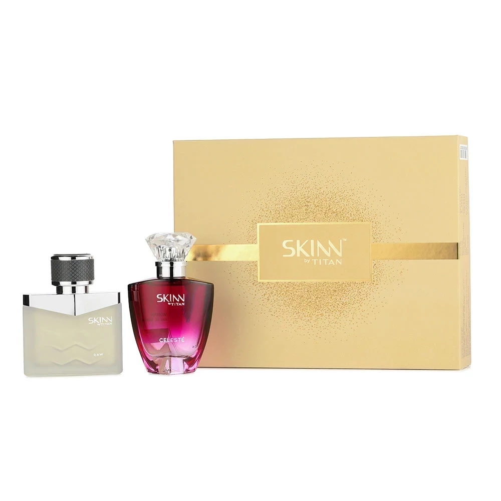 Skinn By Titan Gift Set For Men & Women